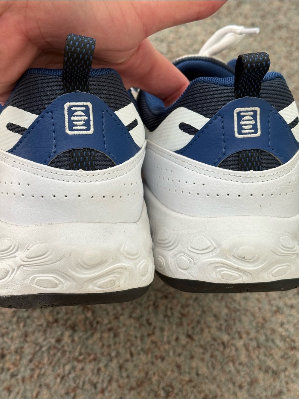 New Balance Fresh Foam X 1007 Men’s Size 11.5 Tennis Shoes, White/Blue/sea Salt - Picture 17 of 17